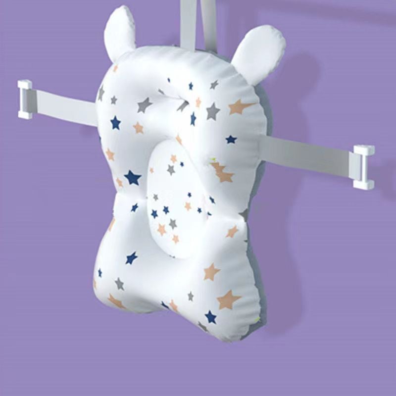 حوض استحمام للأطفال قابل للطي سميك حوض كبير للأطفال حوض استحمام منزلي للأطفال حديثي الولادة - Image 1